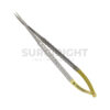 Castroviejo Micro Scissors Curved TC 18 cm - Syrgi Right