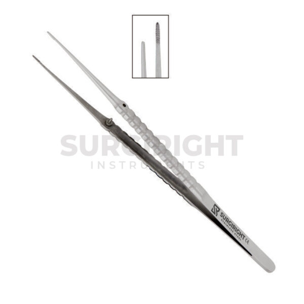 Cooley Atraumatic Micro Tissue Forceps 18cm Str - Surgi Right