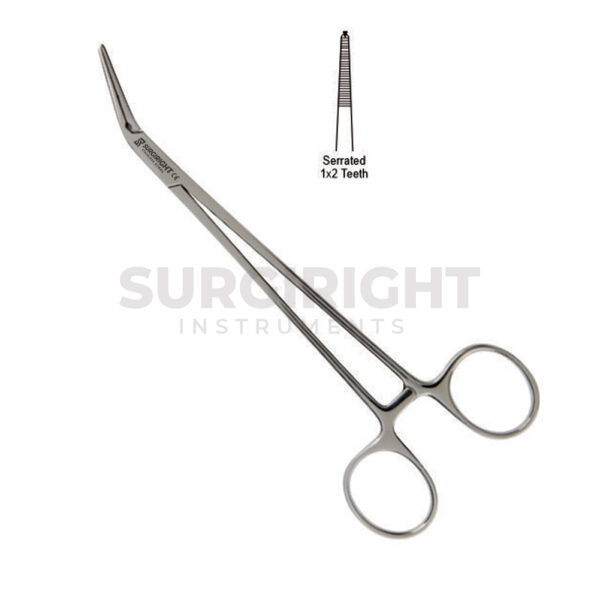 Fickling Artery Forcep Teeth 1x2 18cm - Surgi Right