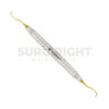 Gracey Curette 1-2 Gold Plated - surgi right