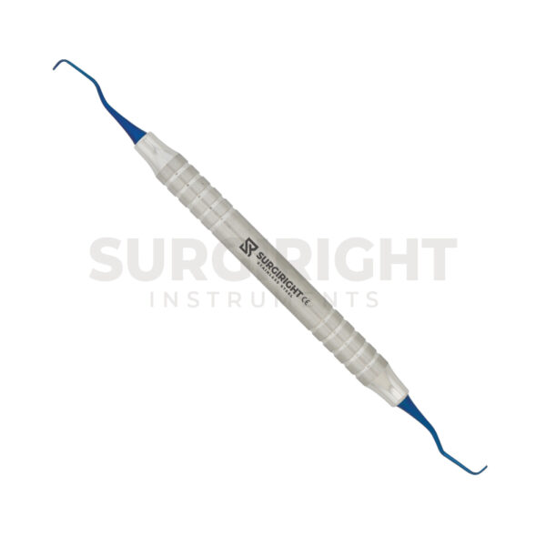 Gracey Curette 1-2 Titanium Blue Coated | Surgi Right