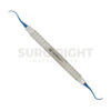 Gracey-curette-13-14-Titanium-blue-coated-surgi right