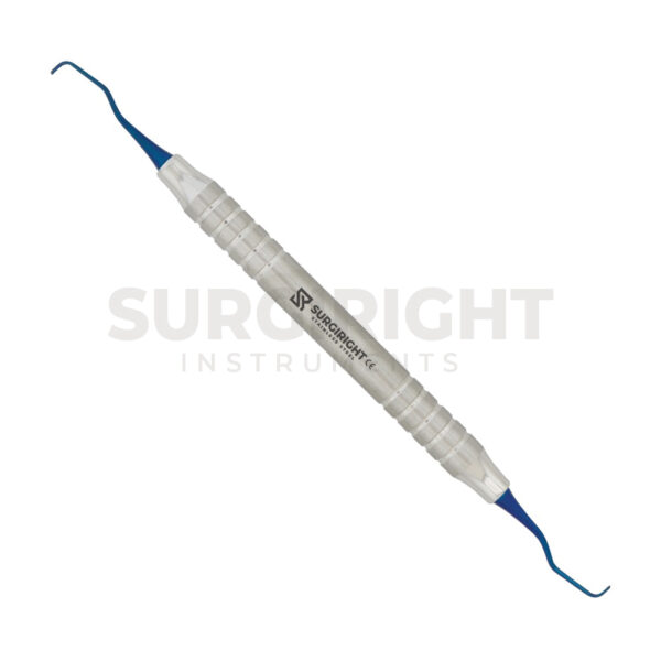 Gracey Curette 5-6 Titanium Blue Coated - surgi rights