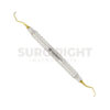 Gracey Curette 7-8 Gold Plated -surgi rights