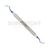 Gracey Curette 7-8 Titanium Blue Coated -surgi rights