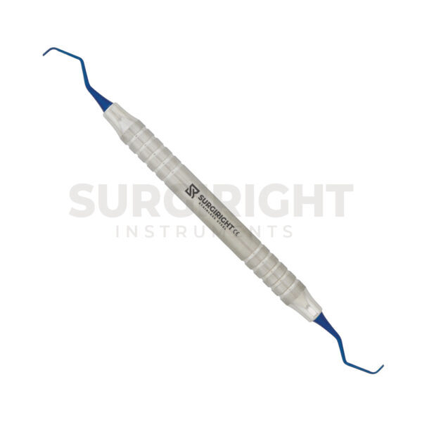 Gracey Curette 7-8 Titanium Blue Coated -surgi rights