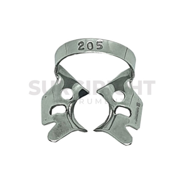 Rubber Dam Clamp 205 Large Upper Molars - Surgi Right