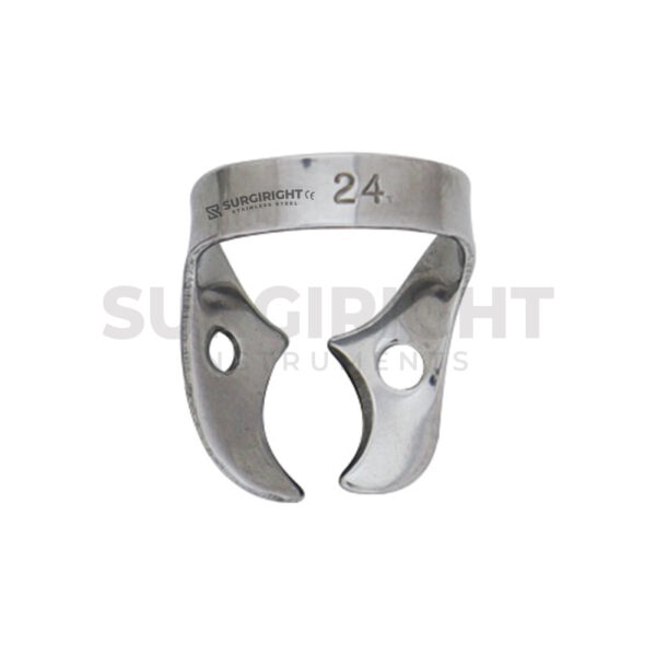 Rubber Dam Clamp #24 Wingless - Surgi-Right