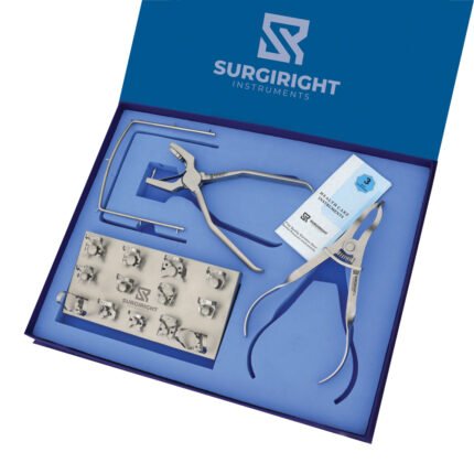 Rubber Dam Kit Punch Clamps Forceps - Surgi Right