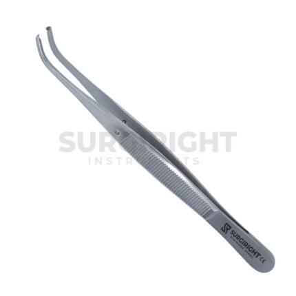Semken Tissue Forceps Curved 15cm - Surgi Right