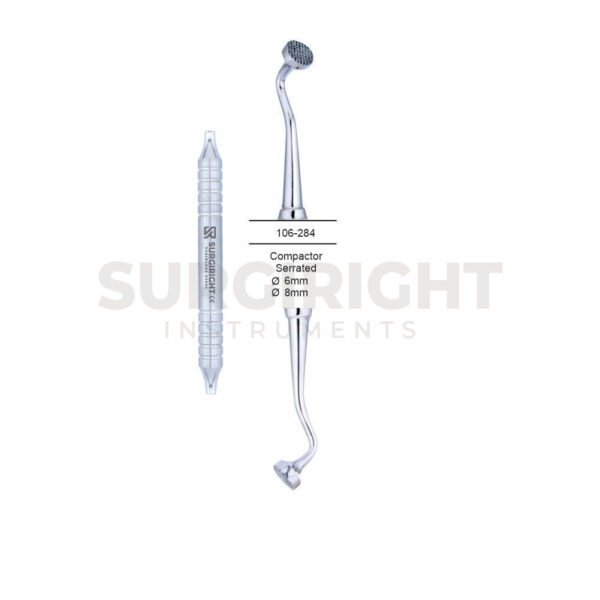 Bone Graft Packer Serrated 6mm-8mm - Surgi Right