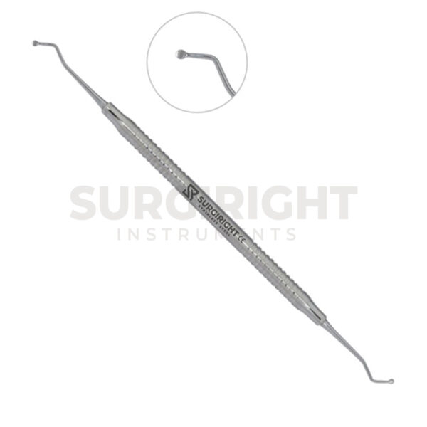 Dental Excavators 2mm Round Spoon -Surgi Right