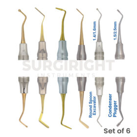 Mortonson Ball Burnishers Spatula Flat Plastic Excavator Condenser Set - Surgi Right