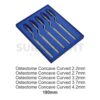 Osteotomes Sinus lift Concave Curved Set of 5 - Surgi Right