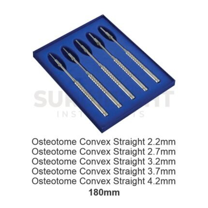 Osteotomes Sinus lift Convex Straight Set of 5 - Surgi Right