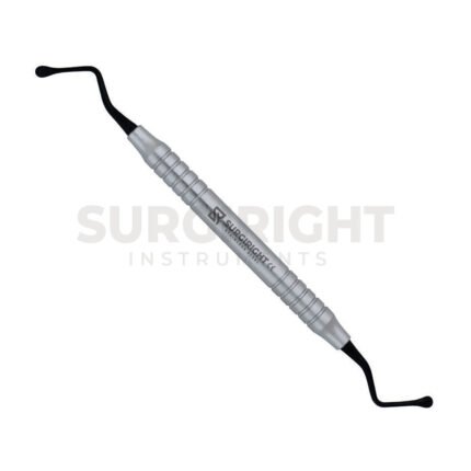Surgical Curette Lucas 4mm Titanium Coated - Surgi Right