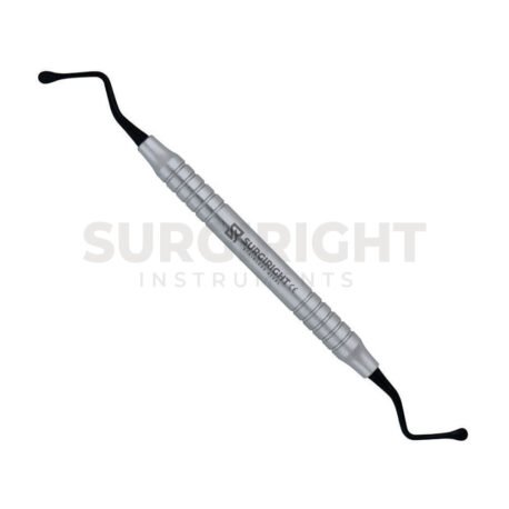 Surgical Curette Lucas 4mm Titanium Coated - Surgi Right